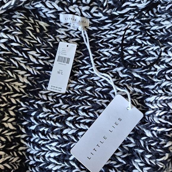 Anthro Little Lies Marled Cardigan Sz M/L - Picture 6 of 9